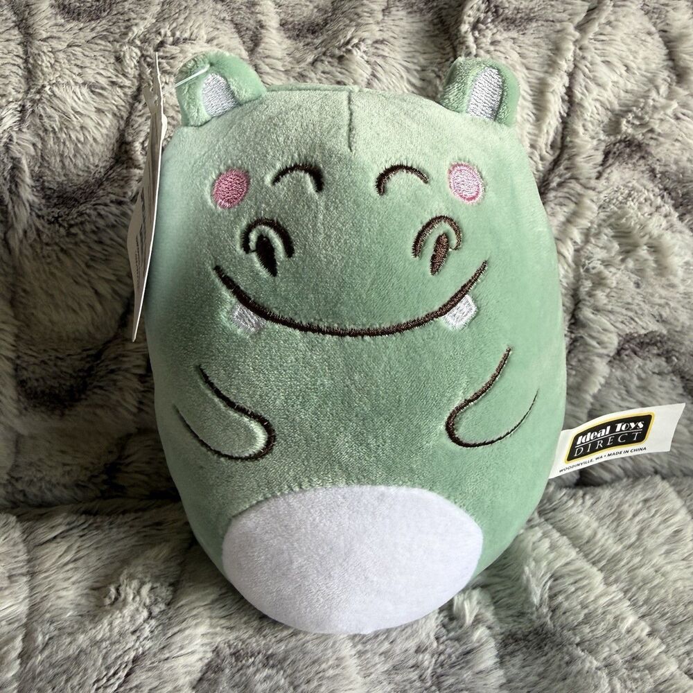Ideal Toys Direct brand green frog plush stuffed toy